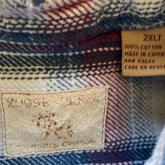Moose Creek Thick Flannel Tagged 2XLT Fits More L - Picture 2 of 8
